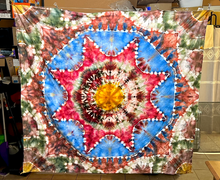 Load image into Gallery viewer, CUSTOM Tie-Dye RSVP Embroidery Blankets