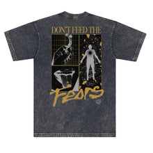 Load image into Gallery viewer, &quot;Don&#39;t Feed The Fears&quot; Washed Tee V222
